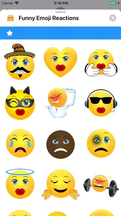 Funny Emoji Reactions screenshot 3