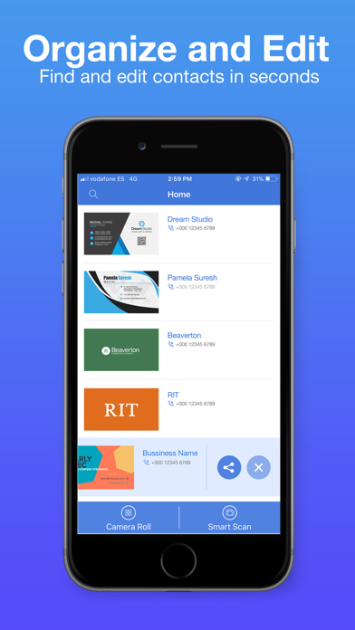 Business Card Scanner + screenshot 2