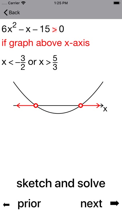 Quadratic Inequalities screenshot-6