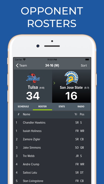 Tulsa Football Schedules screenshot-8