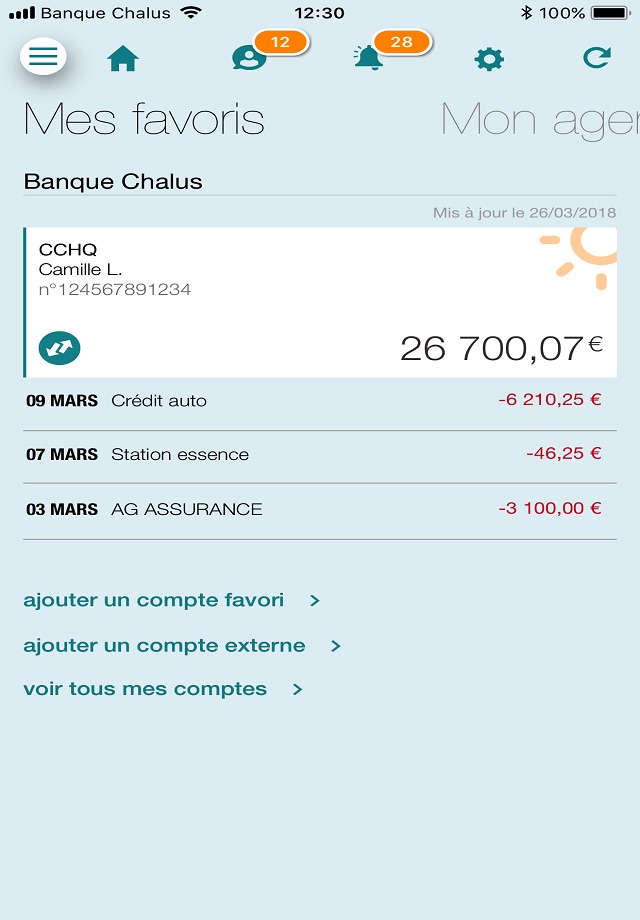 Banque Chalus screenshot 3
