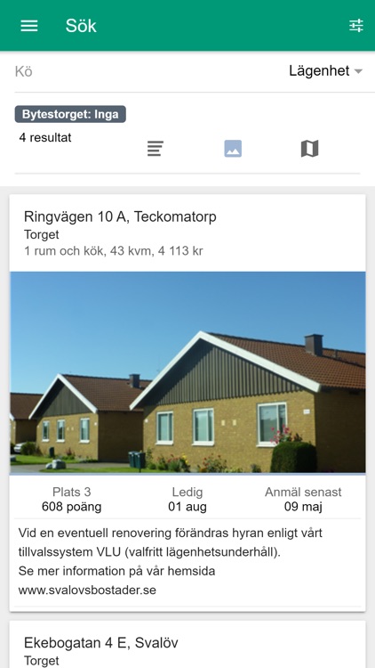 AB Svalövsbostäder Bostadsapp