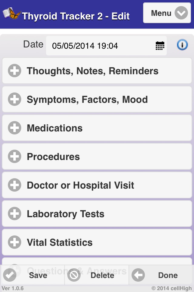 Thyroid Tracker 2 screenshot 4