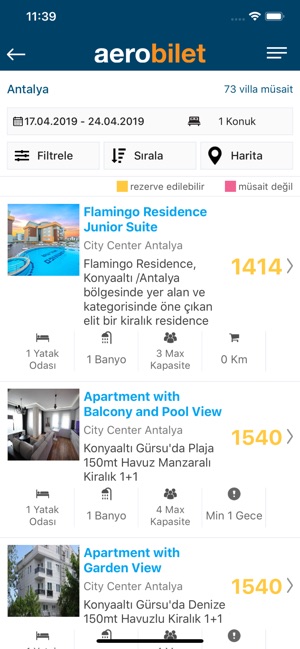 Aerobilet - Uçak, Otel, Otobüs(圖4)-速報App