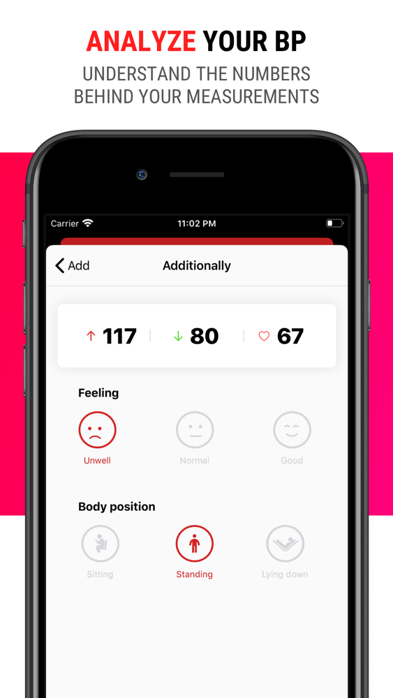 blood pressure monitor with apple health