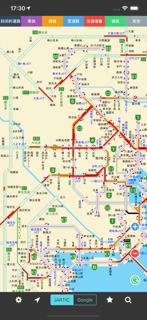 高速公路擁堵信息日本(圖1)-速報App