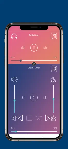 Game screenshot MusicDuo : Dual Songs Player apk