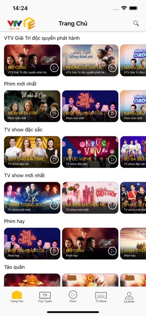 VTV Giải Trí - Internet TV