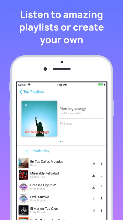 MonkingMe Download Music screenshot-7