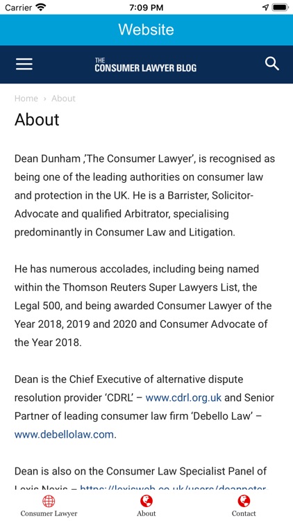 Consumer Lawyer