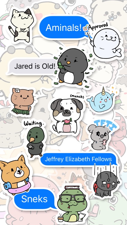 Aminal Stickers