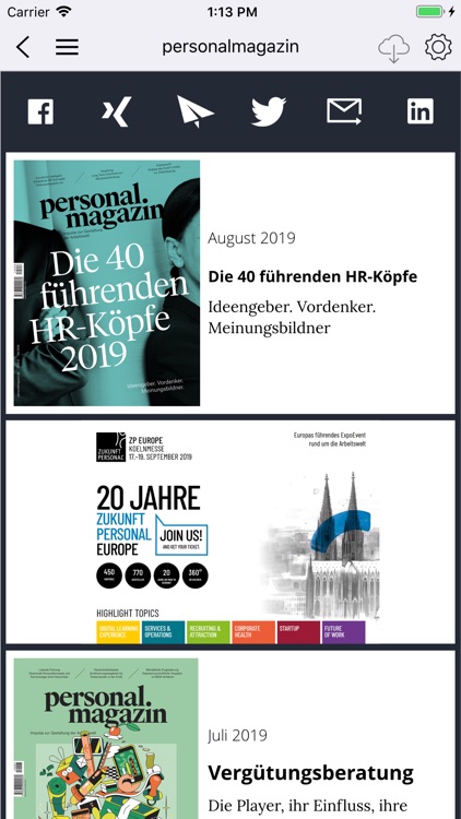 Personalmagazin screenshot-4