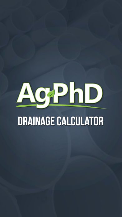 How to cancel & delete Drainage Tile Calculator from iphone & ipad 1