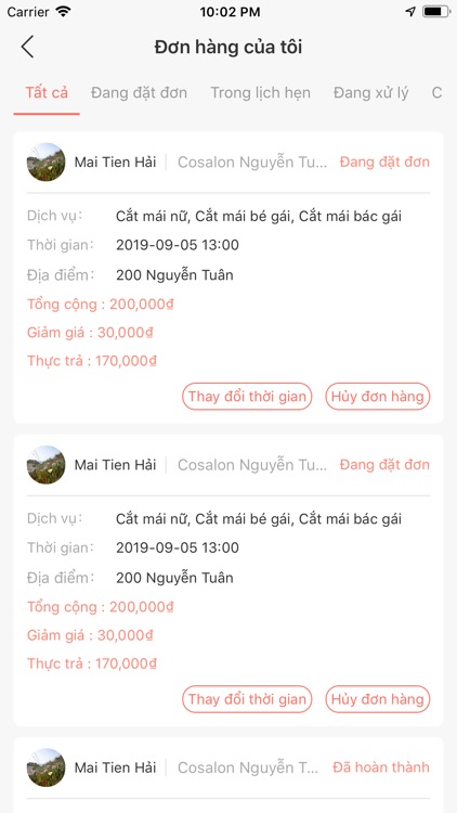 CoSalon Dành cho khách hàng screenshot-7