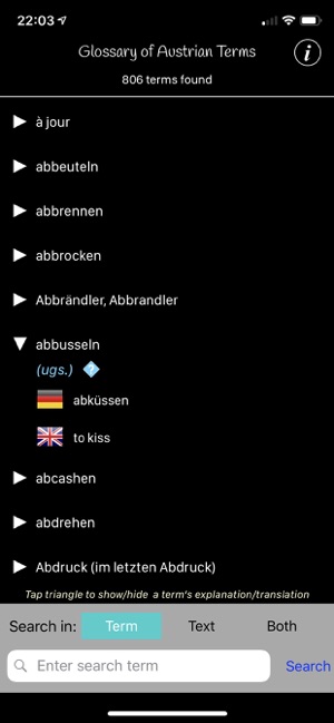 Glossary of Austrian Terms(圖3)-速報App