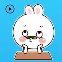 Cute Little Rabbit Sticker pour PC
