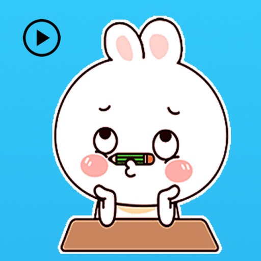 Cute Little Rabbit Sticker