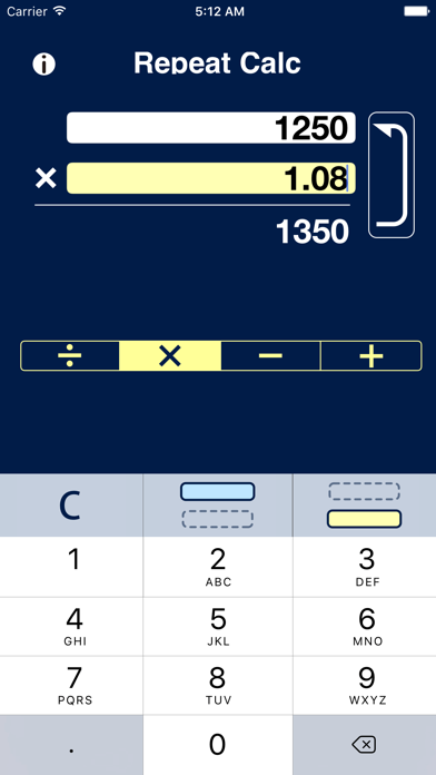 How to cancel & delete Repeat Calc from iphone & ipad 1