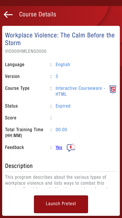 DES Courses screenshot 2