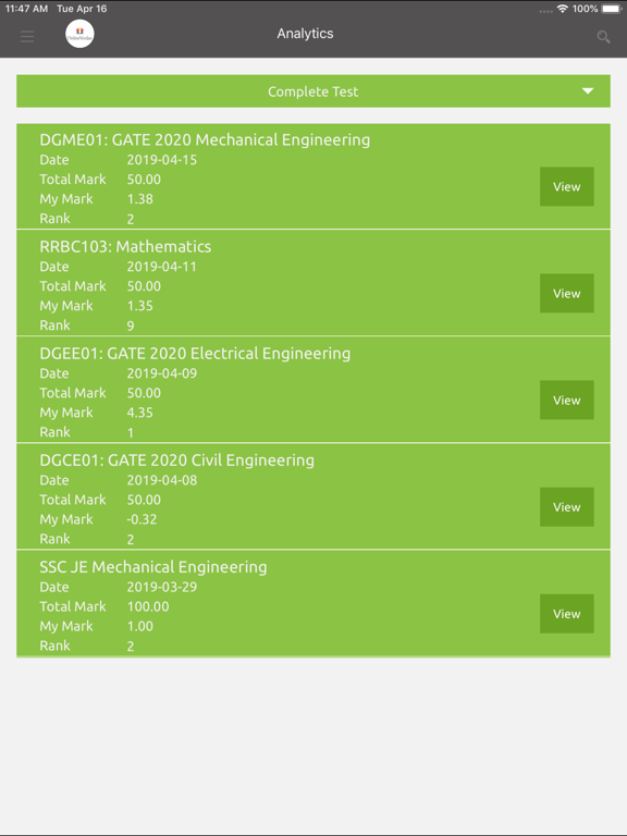 Screenshot #6 pour Onlineverdan Exam