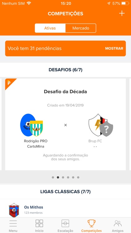 Cartola FC Oficial screenshot-3