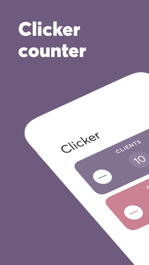 Clicker - tally counter app