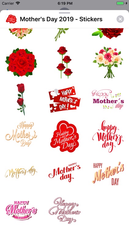 Mother's Day 2019 - Stickers screenshot-3