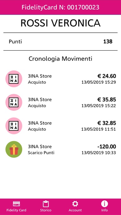 3INA Club Italia screenshot 2