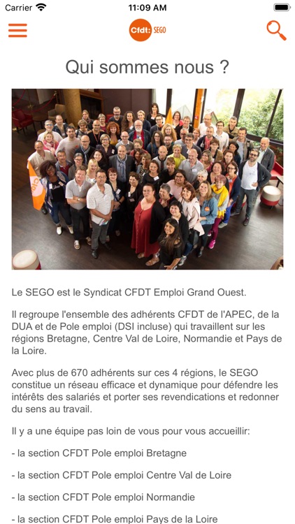 CFDT SEGO screenshot-3