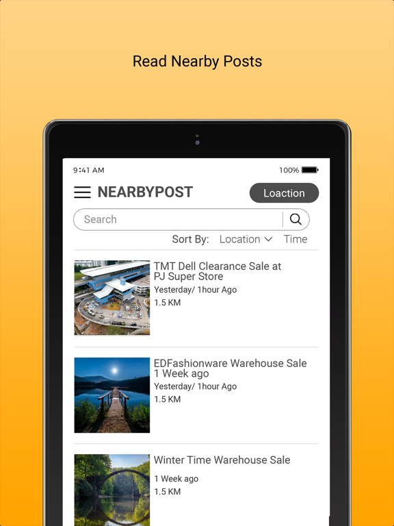 Screenshot #5 pour Nearby Post Promotion News