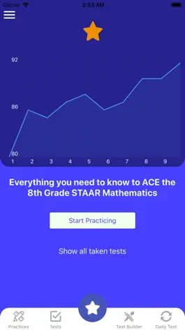 Game screenshot 8th Grade STAAR Math Test 2019 mod apk