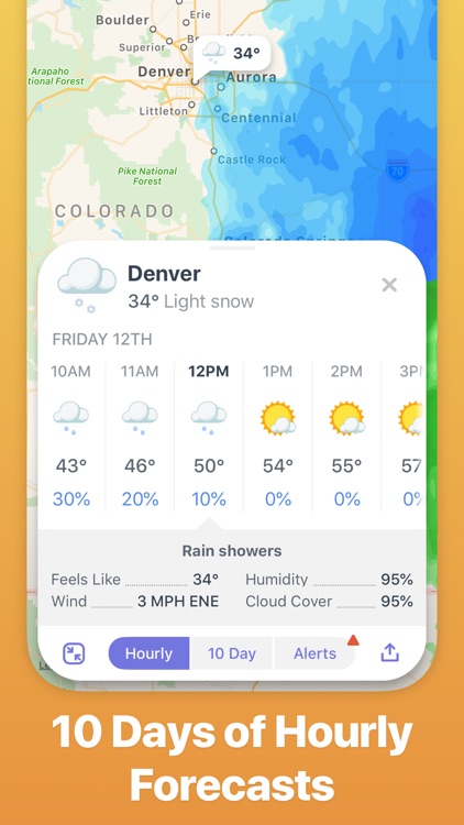 Weather Up ▴ Live Weather Maps screenshot-4