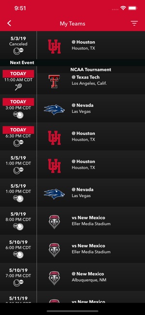 UNLV Rebel Athletics Gameday(圖2)-速報App