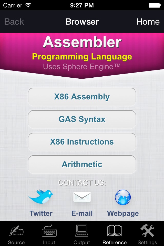 Assembler Programming Language screenshot 4