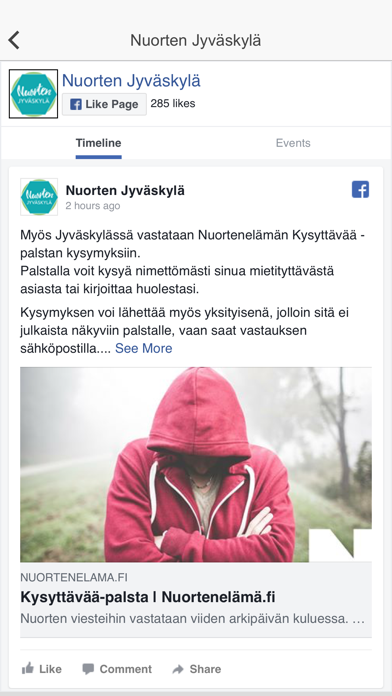 Nuorten Jyväskylä screenshot 3