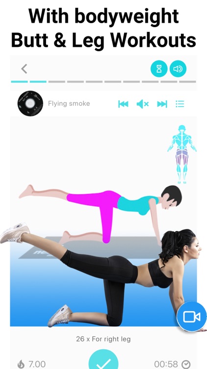 Buttocks Butt and Legs Workout