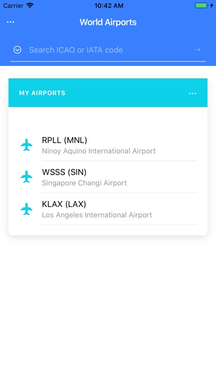 World Airports Database