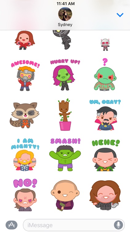 Marvel Stickers: Hero Mix screenshot-4