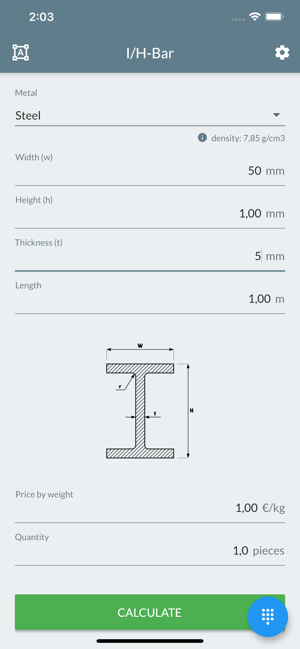 Metal Weight Price Calculator(圖2)-速報App