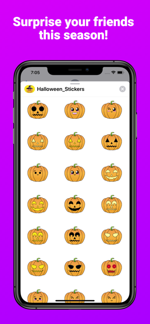 Halloween Sticker Treats Emoji(圖4)-速報App