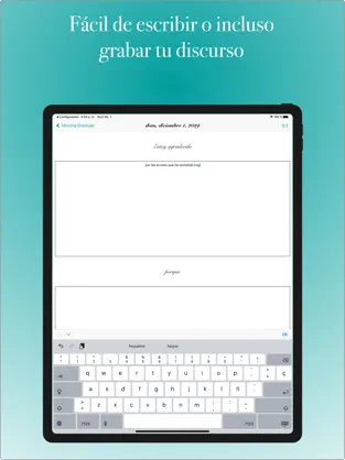 Captura de Pantalla 3 Daily Gratitude Journal iphone