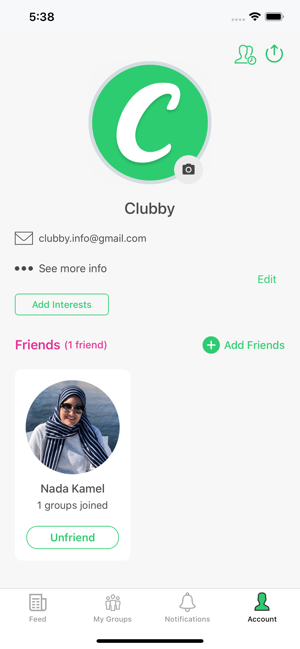 Clubby - Social App(圖5)-速報App