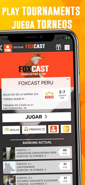 FoxCast: Sport Prediction Game(圖3)-速報App