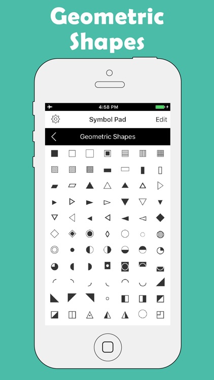 Symbol Keyboard-Character Pad