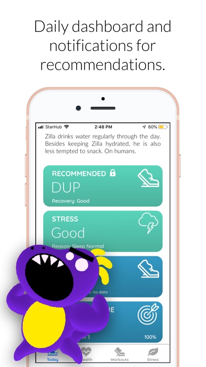 Healthzilla - Health & Stress screenshot-5