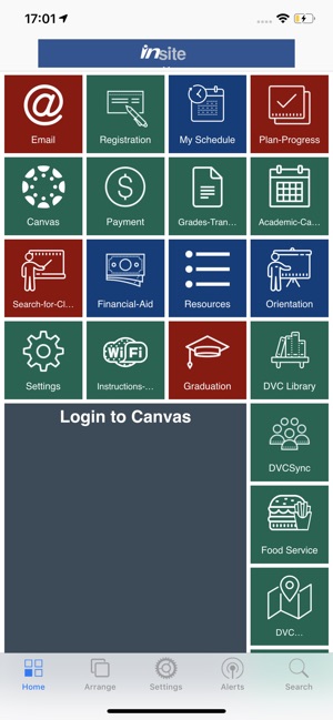 App for CCC, DVC and LMC