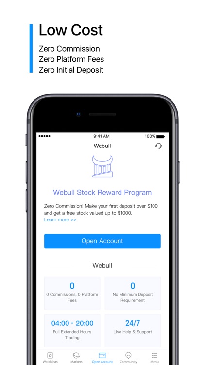 Webull: Trade. Save. Invest. screenshot-0
