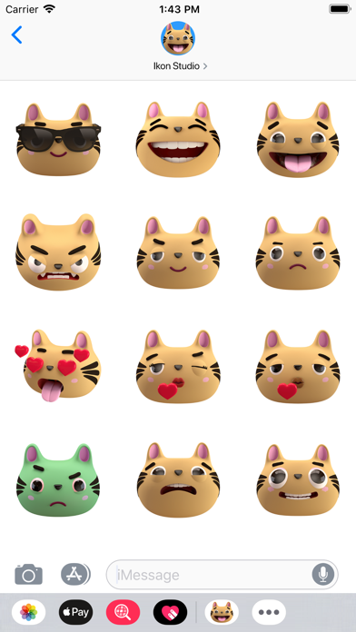 Max - 3D Cat Sticker Pack screenshot 2