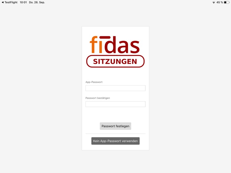 fidas Sitzungsmanagement