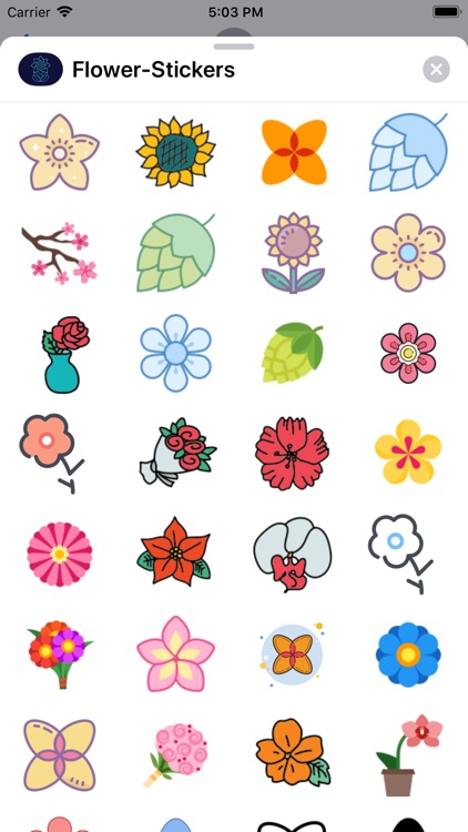 Flowers-Sticker